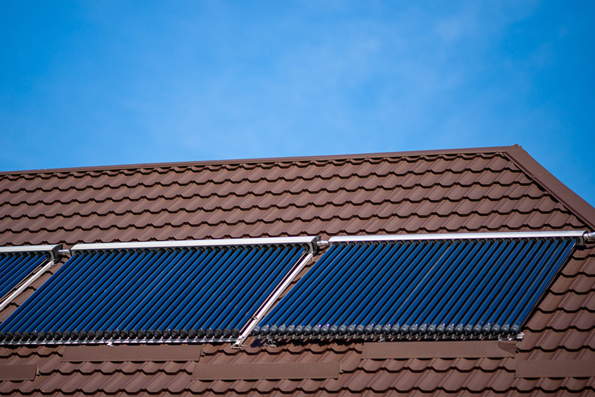 Solarthermie bei Muster Elektro in Musterstadt